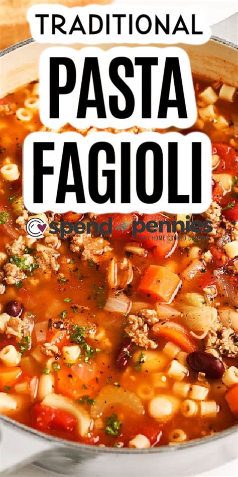 Nonna S Pasta Fagioli Soup Artofit