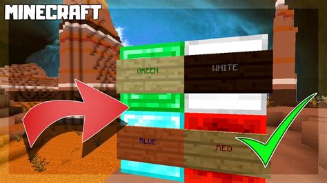 Minecraft How To Change Text Color On Signs No Cheating 1164