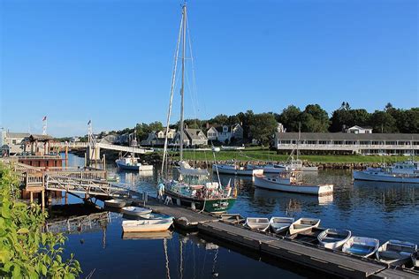 Perkins Cove Ogunquit Maine 2 Photograph by Michael Saunders