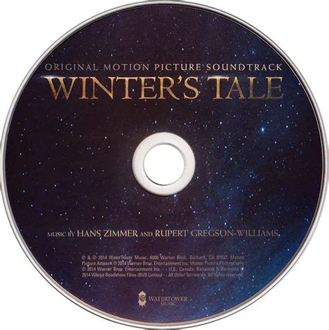 Hans Zimmer Rupert Gregson Williams Winter S Tale Original Motion