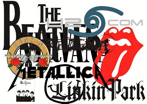 Logo De Bandas De Rock Vetorizas Para Download Grátis Vetores Download