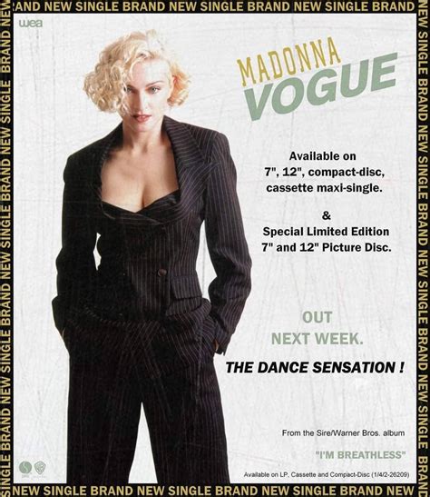 Madonna Fanmade Covers Vogue Fanmade Promo Art