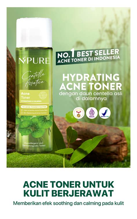 NPURE 30ML Face Toner Centella Asiatica Cica Series