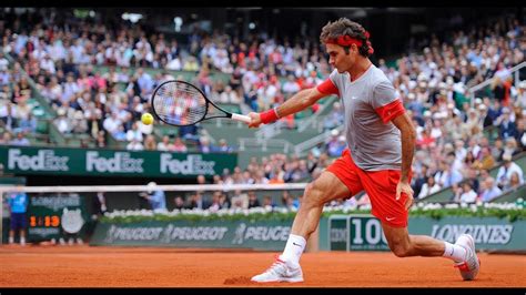 Roger Federer Top 10 Rocket Backhands HD YouTube