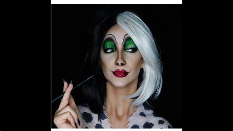 Cruella De Vil Makeup Transformationtutorial Youtube