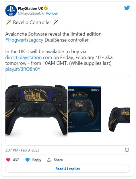 Live Now Hogwarts Legacy Dualsense Controller Revealed With Limited