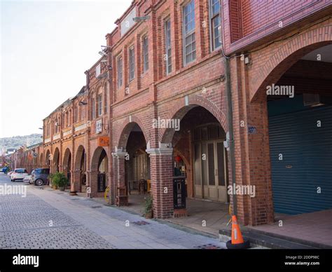 Brick Buildings With Front Arches In A Roman Baroque Style At Hukou Old