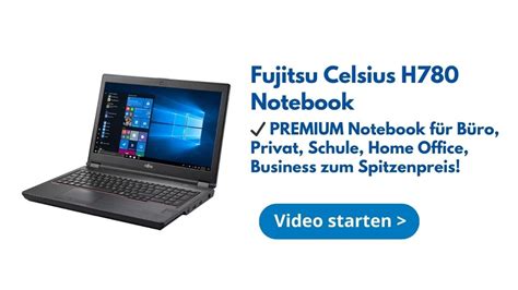 Fujitsu Celsius H Notebook Youtube