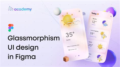 Glassmorphism Ui Card Design In Figma Soft Gradient Background Figma Tutorial For Beginners