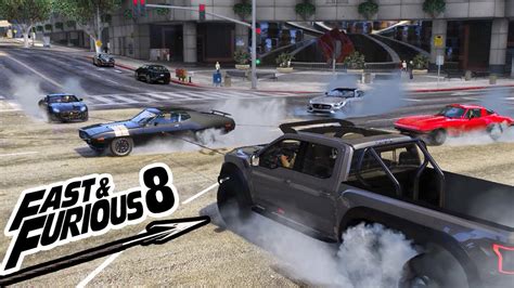 Gta 5 Fast And Furious 8 Harpoon Scene Remake Youtube