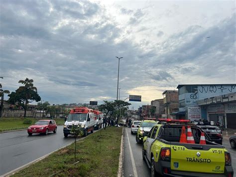 Motociclista Morre Em Acidente Na Via Expressa De Contagem