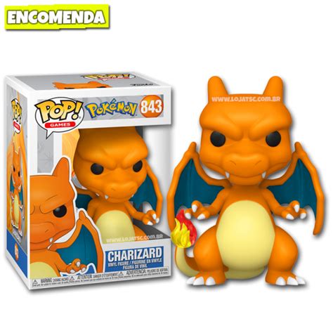 Funko Pop Pokémon Charizard 843 Loja Tsc