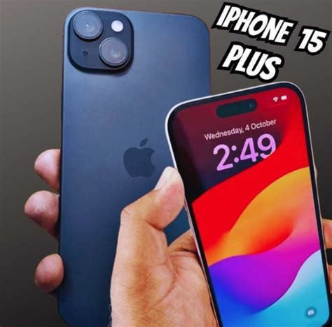 Apple IPhone 15 Plus 256 GB Preto Distribuidor Autorizado WT