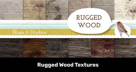 Rugged Wood Textures MasterBundles