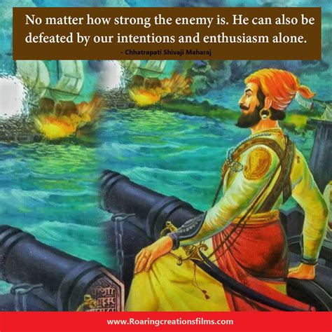 15+ Chhatrapati Shivaji Maharaj Quotes in English - Roaring Creations Films