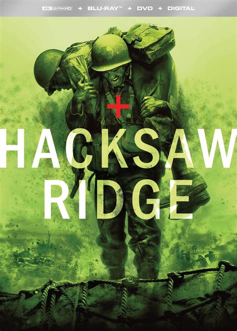 Hacksaw Ridge 4k Blu Ray Dvd Digital Copy