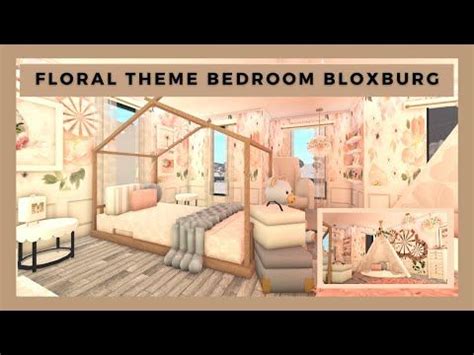 Flower Floral Spring Theme Bedroom For Favexave Bloxburg Building