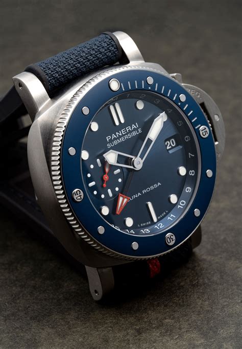 Panerai 2024新錶款熱門Luna RossaLuminorSubmersible Tourbillon GMT附價錢介紹