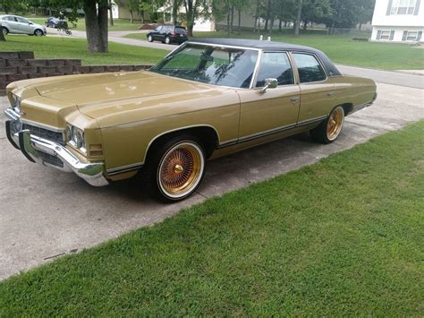 Chevrolet Caprice Sedan Yellow Classic Chevrolet Caprice