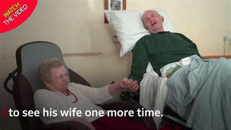 Terminally Ill Man Granted Dying Wish To See Wife Of 60 Years For Final Time Mirror Online