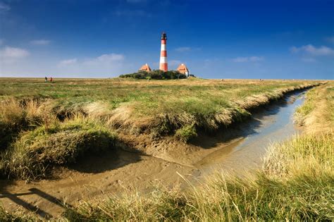 Wallpaper Landscape Outdoor Lighthouse Westerhever Leuchtturm