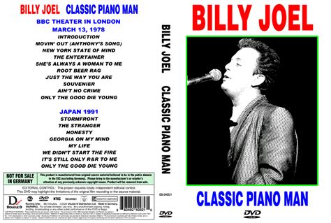 Billy Joel Classic Piano Man 1 Ntsc Dvd R Disc