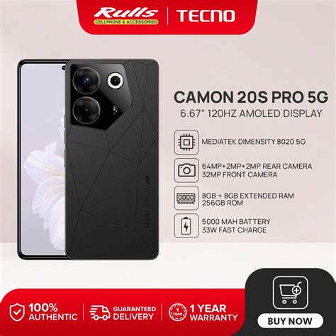 Tecno Camon S Pro G Smartphone Gb Gb Ram Gb Rom Dimensity