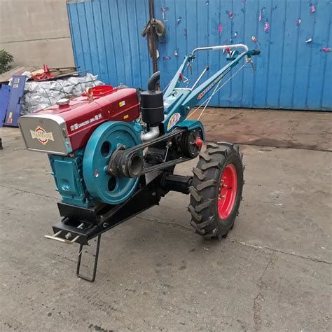 High Quality Farm Mini Farm Diesel Monoculture Power Tiller Two Wheel Mini Walking Hand Tractor