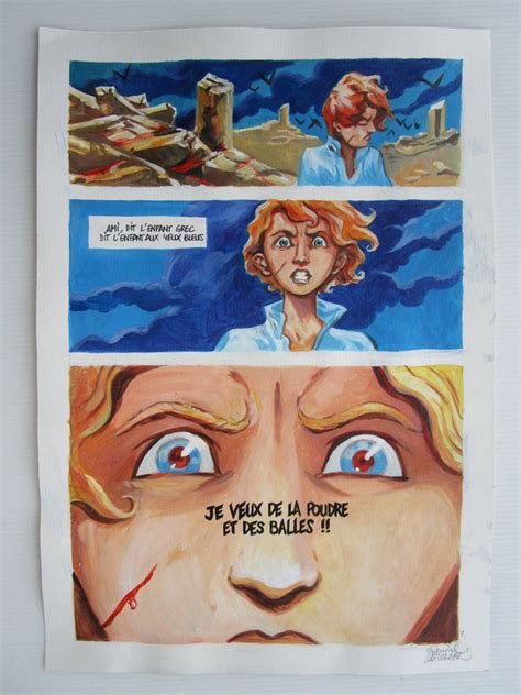 Lemercier Gwendal Original Colour Page Po Mes De Victor Hugo En