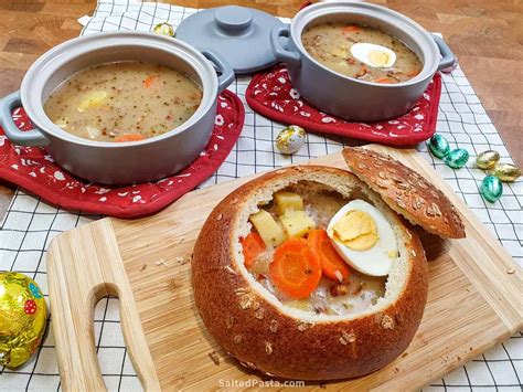 Polish Sour Rye Soup SaltedPasta