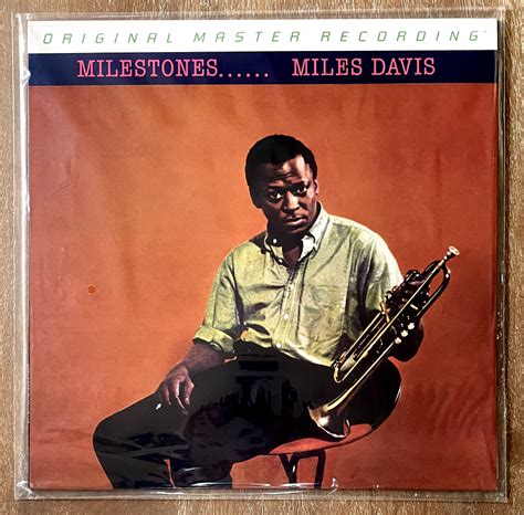 Miles Davis Milestones Vinyl Lp 180g Mono Mofi Mfsl Mobile Fidelity New Sealed Ebay