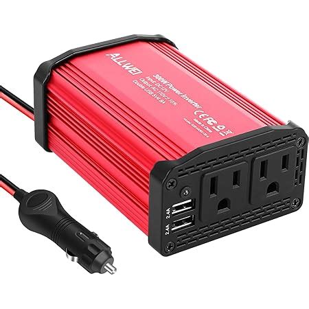 Amazon Bestek W Power Inverter Dc V To V Ac Car Inverter