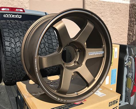 Volk Racing Bronze Te37 Ultra Large Pcd Wheel 22x10 5x150 15mm