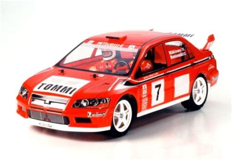 Tamiya Body Set Mitsubishi Lancer Evo Vii Wrc Team Ncrc