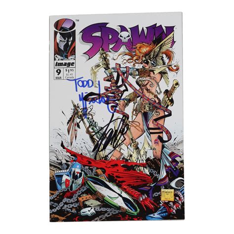 Stan Lee Todd McFarlane Signed 1993 Spawn Issue 9 Image Comic Book