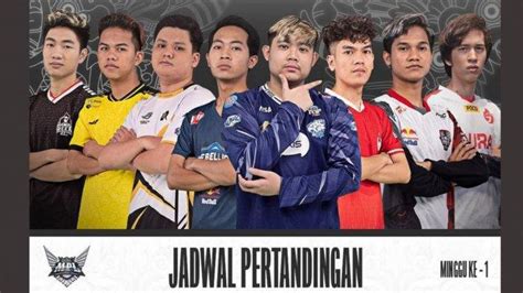 Jadwal Mpl Season Week Hari Ini Agustus Rrq Hoshi Vs Ae