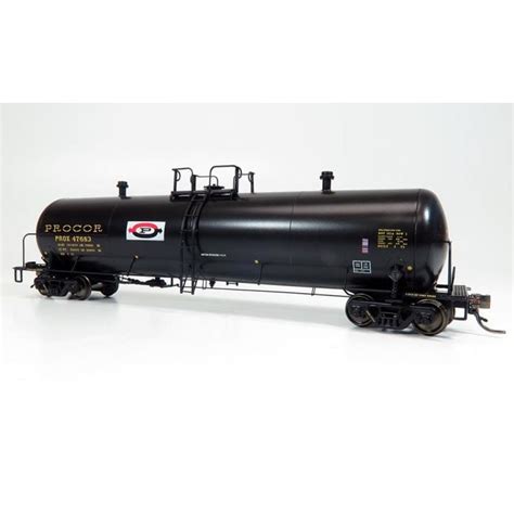 Ho Procor K Gal Tank Car Prox As Delivered Split P Logo Pack