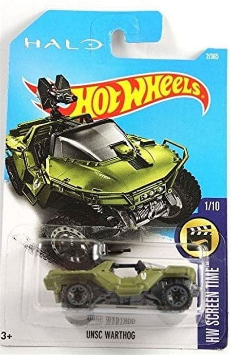 Hot Wheels Hw Screen Time Halo Unsc Warthog Walmart