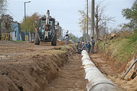 Iniciaron Nuevas Obras De Desag Es Pluviales Hoychivilcoy Noticias