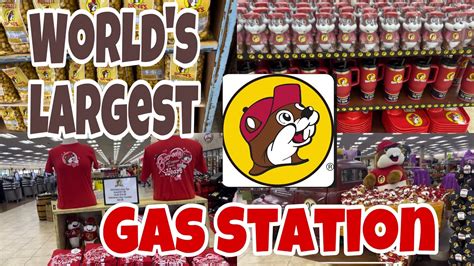 Visiting The Worlds Largest Gas Station Buc Ees Must See Shopping