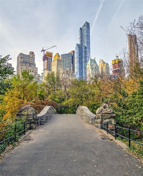 Gapstow Bridge Central Park, New York City Stock Photo - Image of fall, view: 118791472