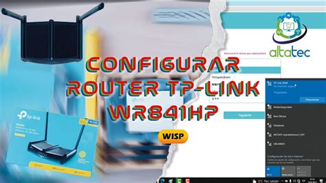 Como Configurar Router Tp Link Wr Hp En Modo Wisp Paso A Paso Youtube