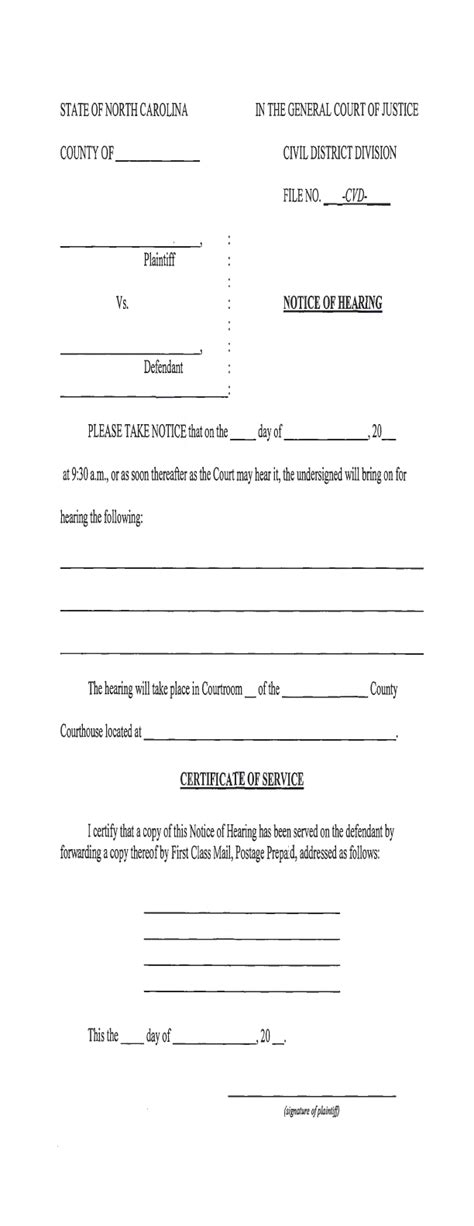 Fill Free Fillable North Carolina Divorce Packet Nc Admin Office Of