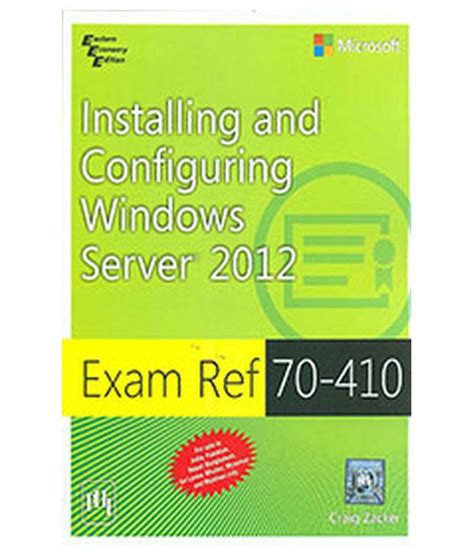 Exam Ref Installing And Configuring Windows Server Buy