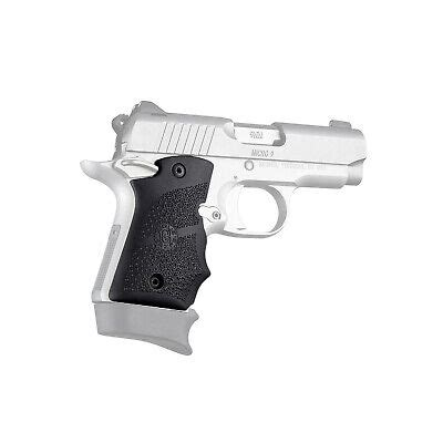 Hogue Kimber Micro 9 Ambi Safety Rubber Pistol Grip W Finger Grooves