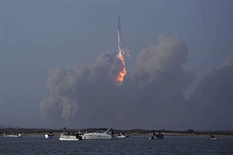 【有片】史上最大火箭spacex「星艦」首度試射 升空後意外爆炸 上報 Line Today