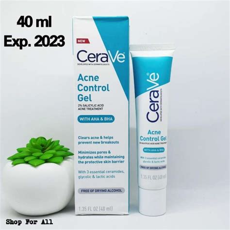 Jual Cerave Acne Control Gel 2 Salicylic Acid Acne Treatment With Aha