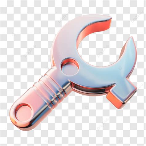 3d Rendering Of Hammer And Wrench 3d Rendering Hammer And Wrench