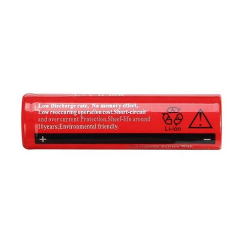 Ultrafire 18650 3 7v Real Capacity 3000mah Rechargeable Lithium Ion Red Yoibo