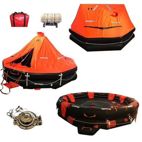 Solas Inflatable Life Raft Throw Over Type With Survival Pack China